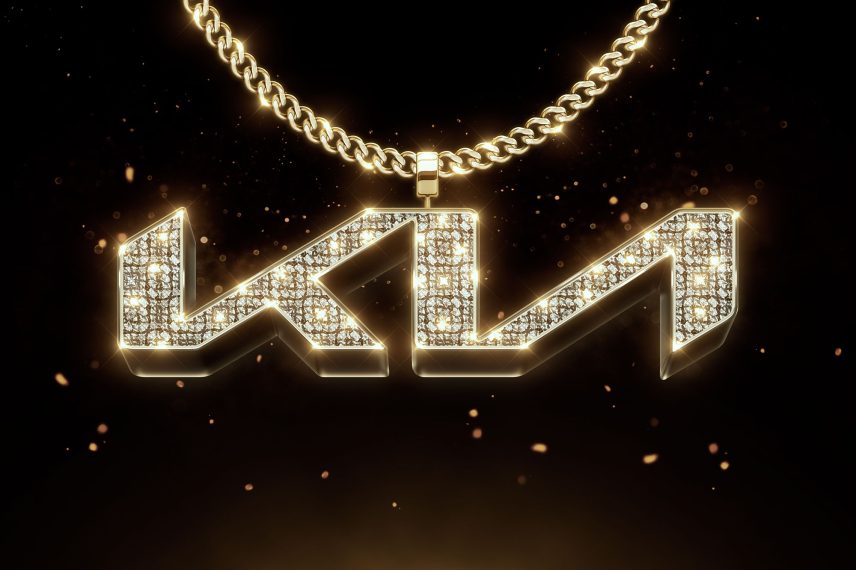 Diamond Bling Bling KIA Logo