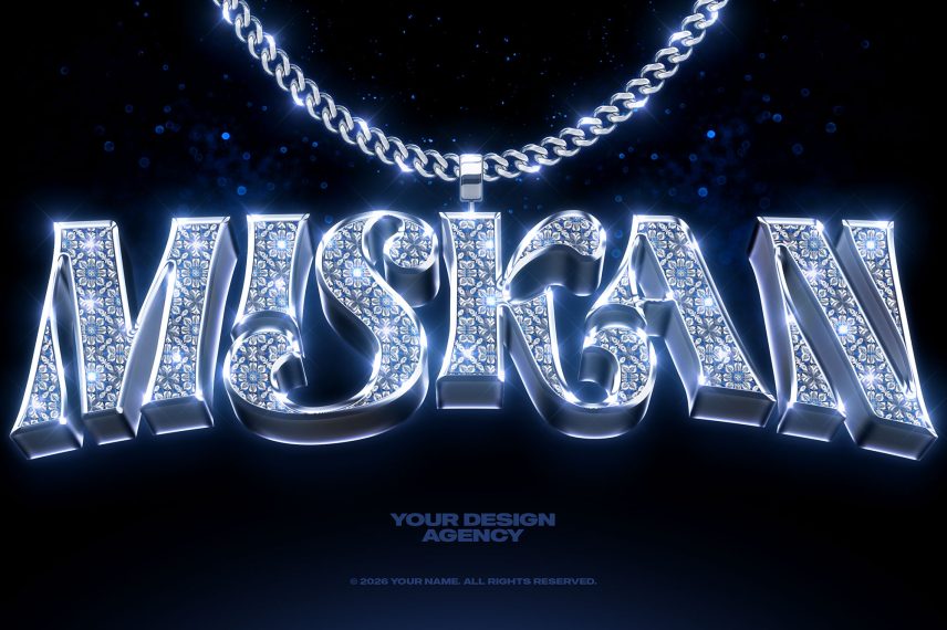 Baroque Bling Text Effect Vo.2 PSD Template