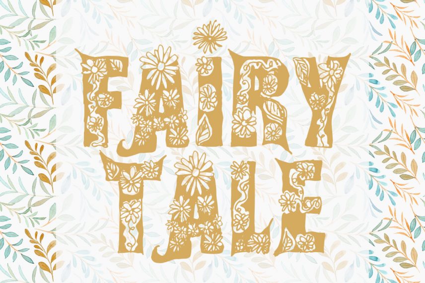 fairy tale garden font