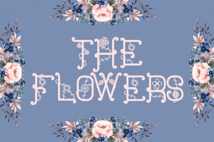the flowers st garden font