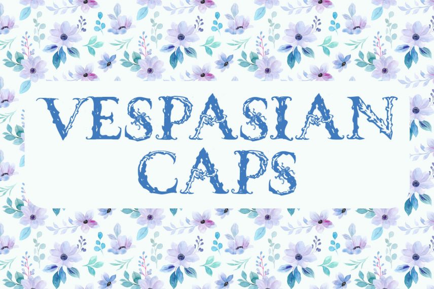 vespasiancaps garden font