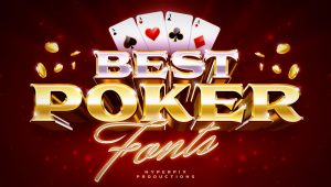 Best Free and Premium Poker Fonts