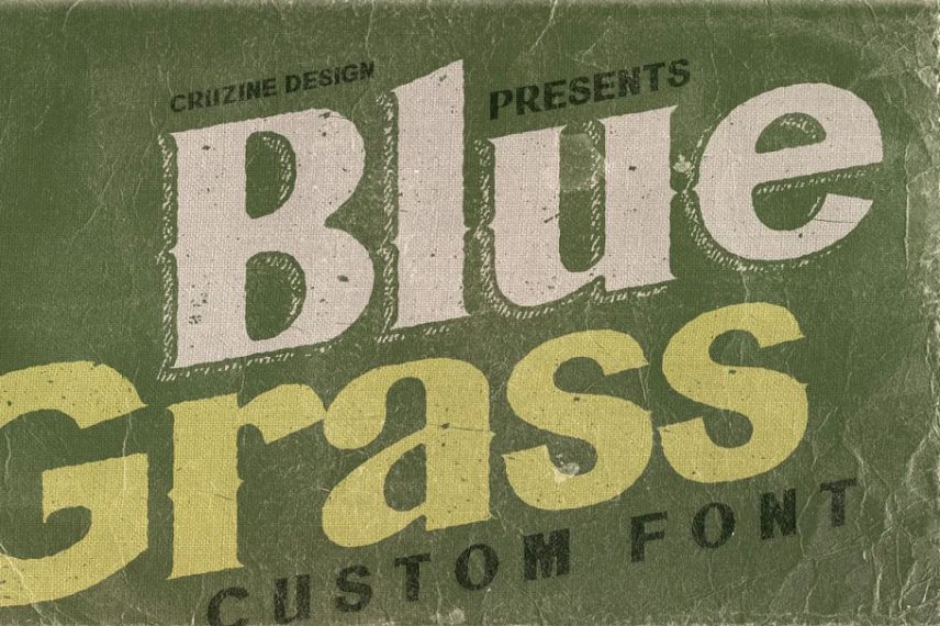 bluegrass war font