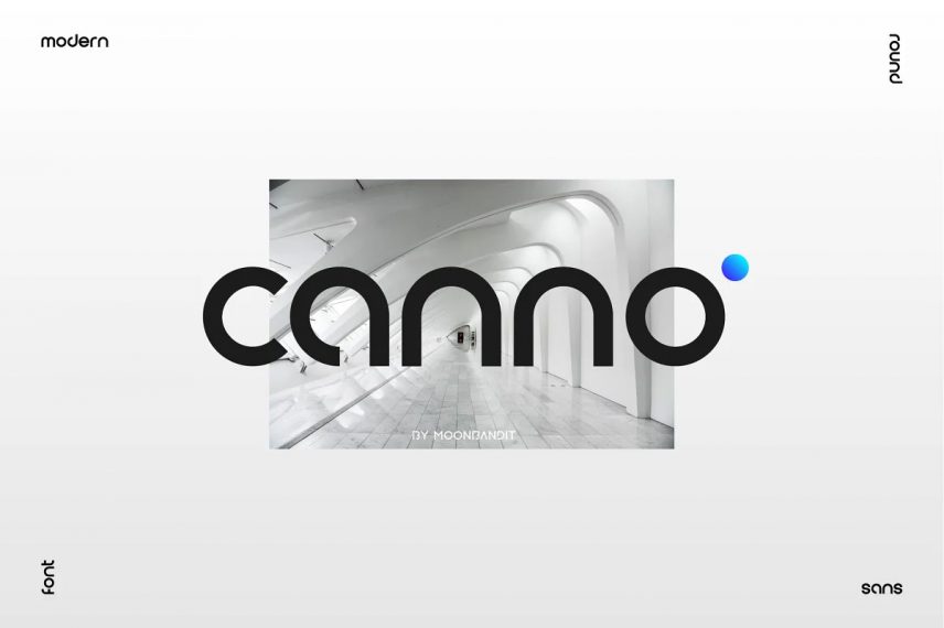 canno modern geometric sans serif chess font