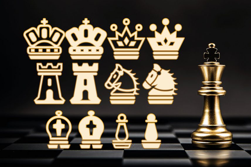 chess magnetic chess font