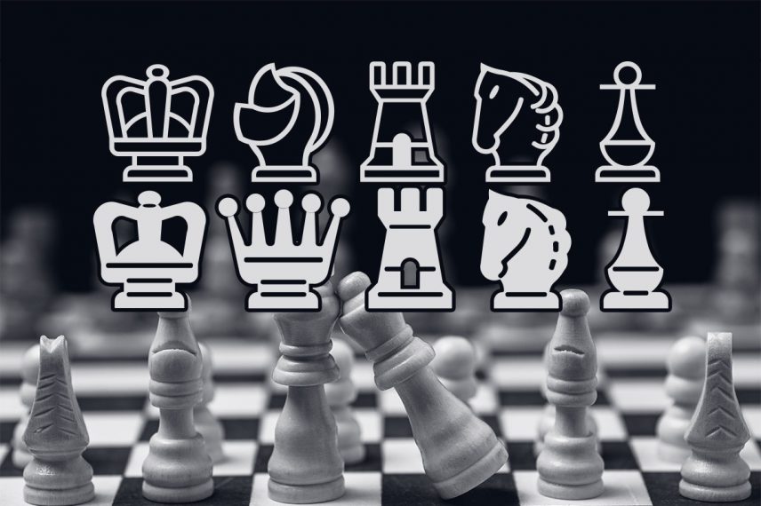 chess mediaeval chess font
