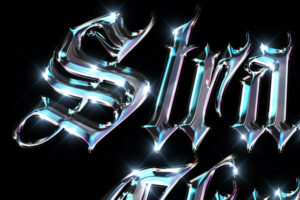 Metallic Chrome Text Effect Vol.5 Download Text Style