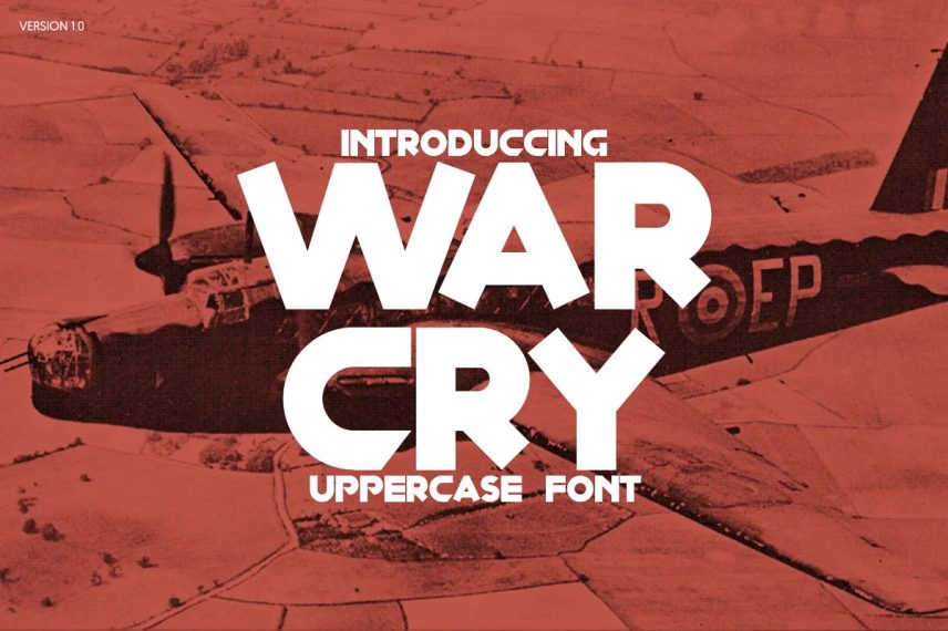 war cry war font