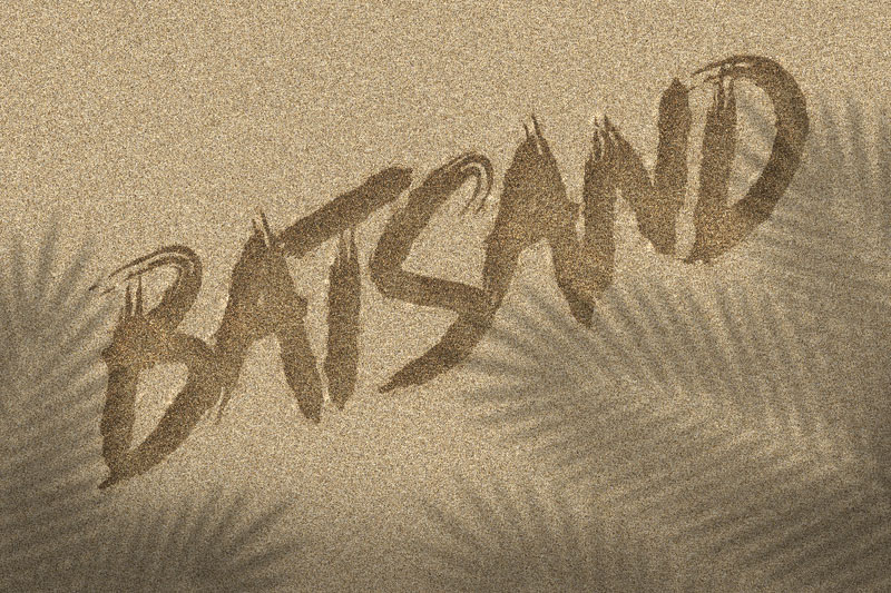 batsand sand font