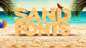 Best Free and Premium Sand Fonts