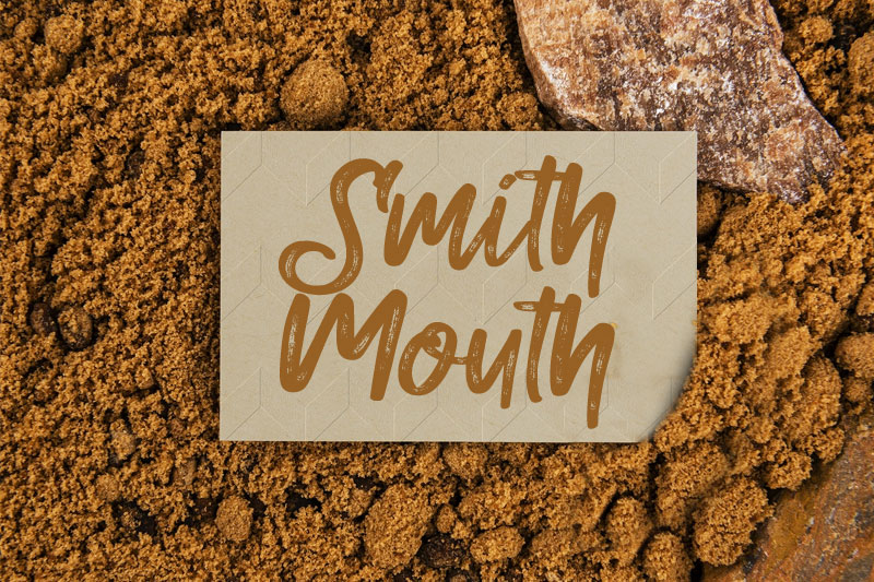 smith mouth sand font