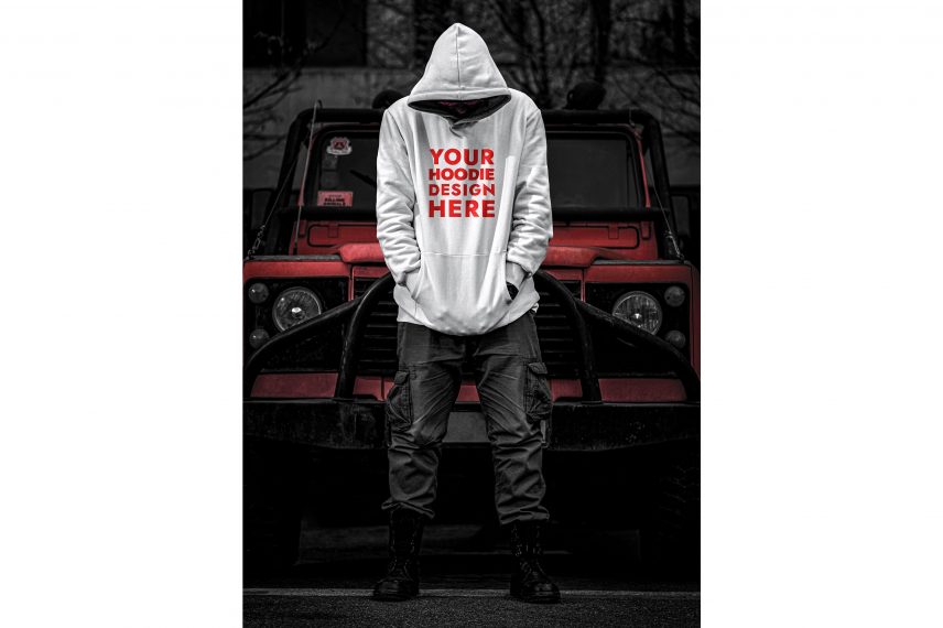 Download Urban Hoodie Mockup of a Young Man - FREE PSD | Hyperpix