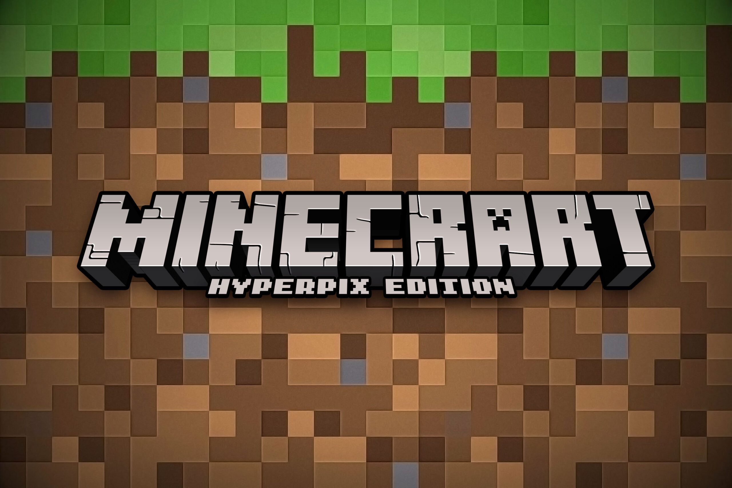 Minecraft FREE Logo Style | Hyperpix